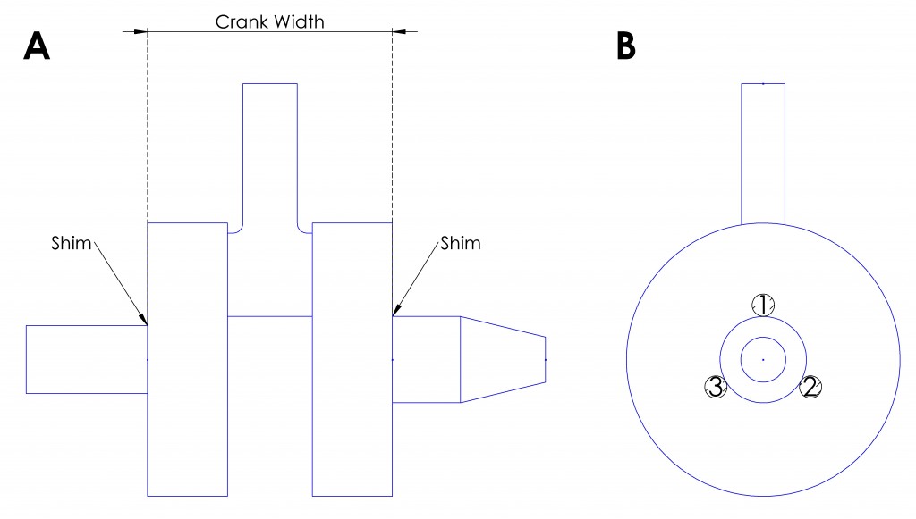 crank width