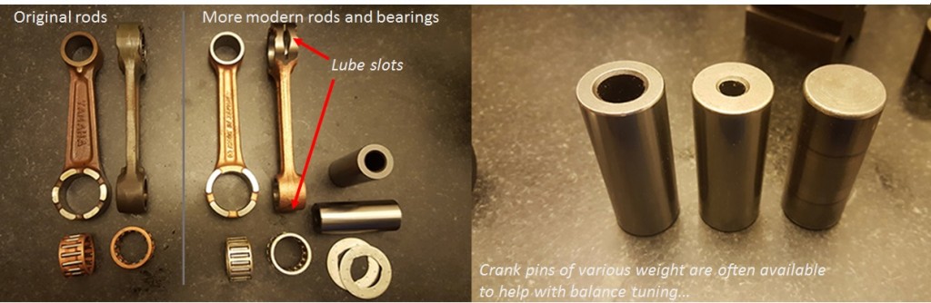 rods bearings and pins